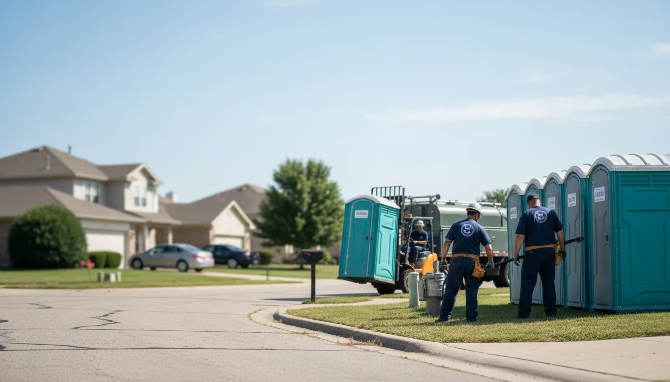Porta Potty Rental in Springfield, MO near me